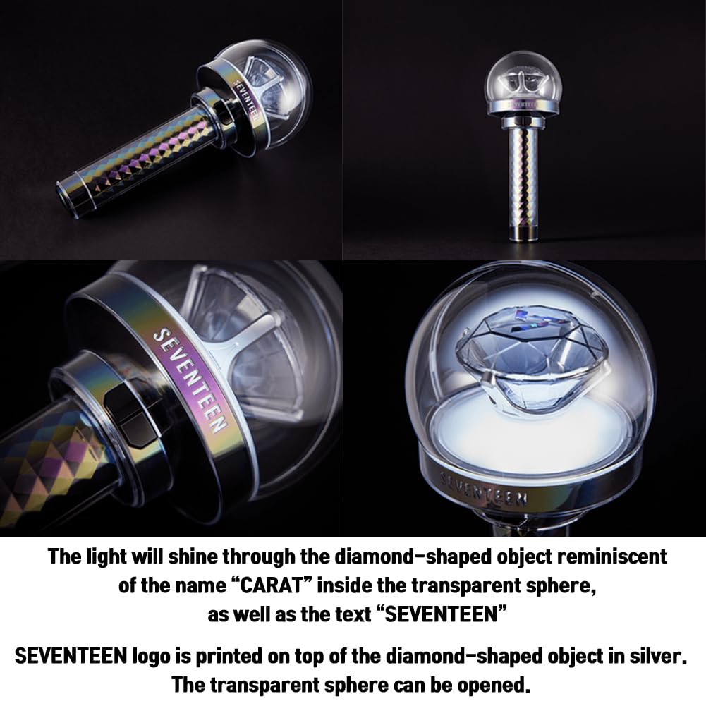 Amazon.com : SAYZER Seventeen Lightstick Official Ver 3 Kpop Merch