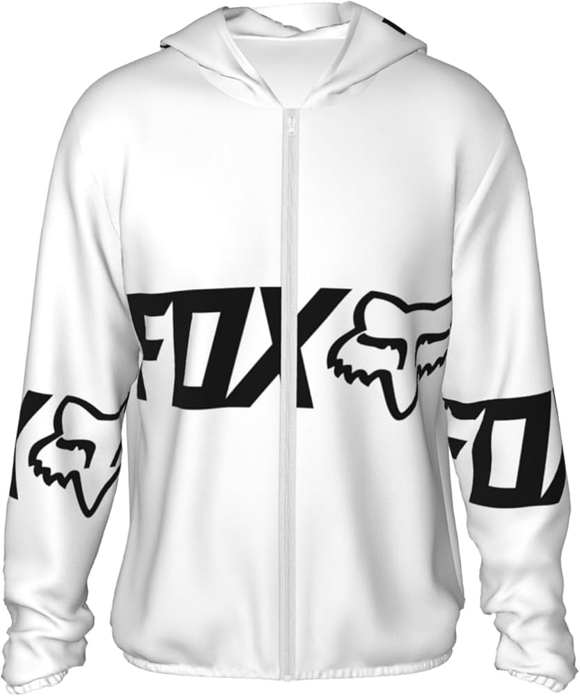 Amazon | 人気 フォックスレーシングのロゴ (3) 夏パーカー 長袖ジップ