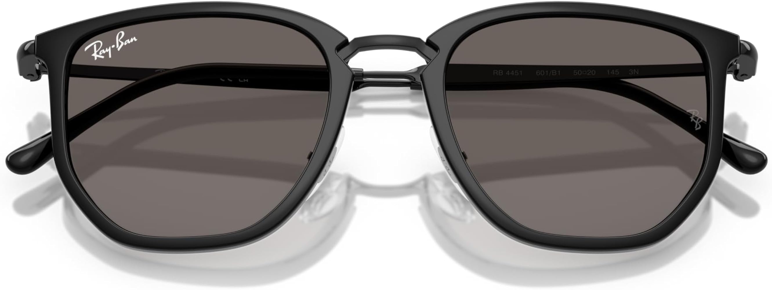 Amazon | [レイバン] サングラス 0RB4451 BLACK DARK GREY 601/B153