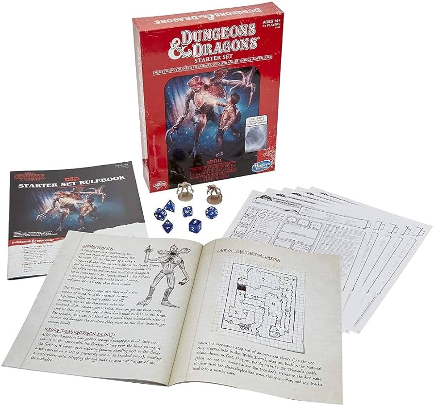 Amazon.com: Hasbro Gaming Stranger Things Dungeons & Dragons