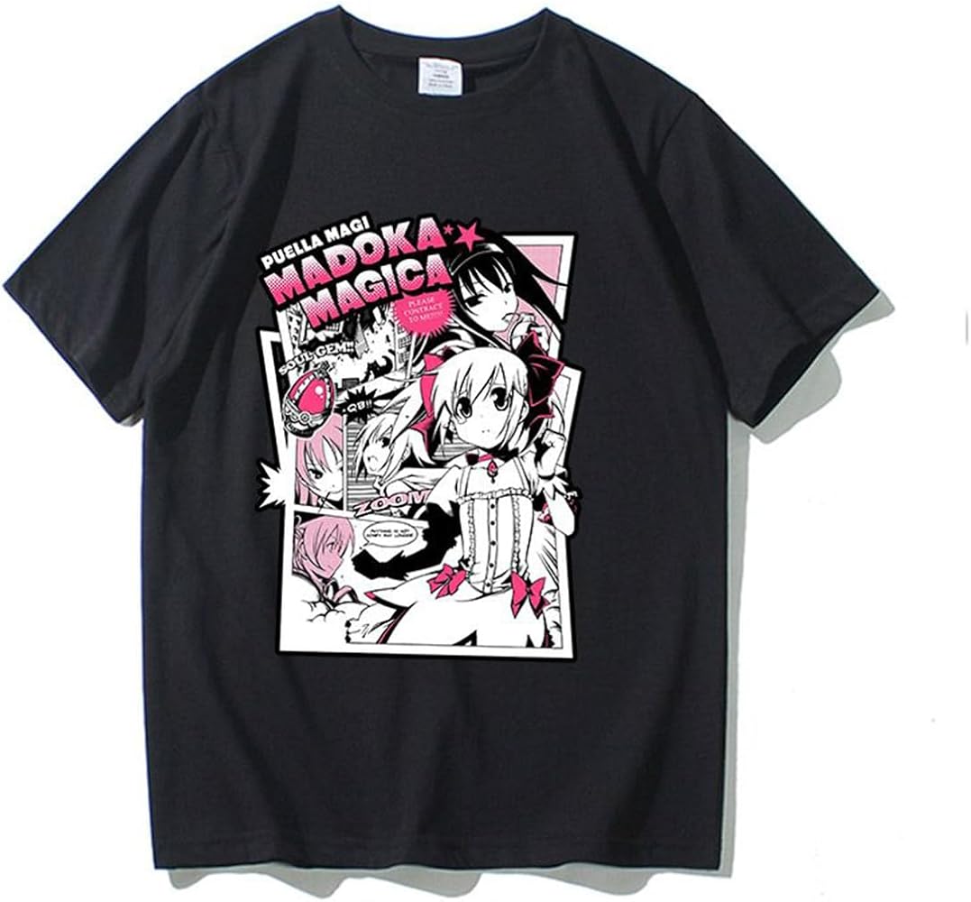 Amazon.co.jp: [小さな店] 魔法少女まどかマギカ Tシャツ 鹿目まどか