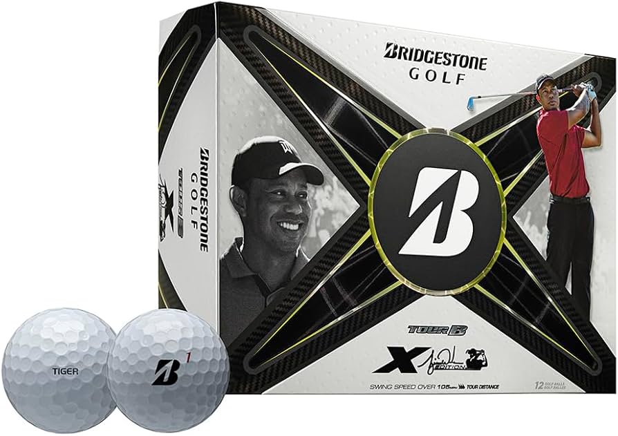Bridgestone Golf 2024 Tour B X Tiger Woods Edition, Standard Balls