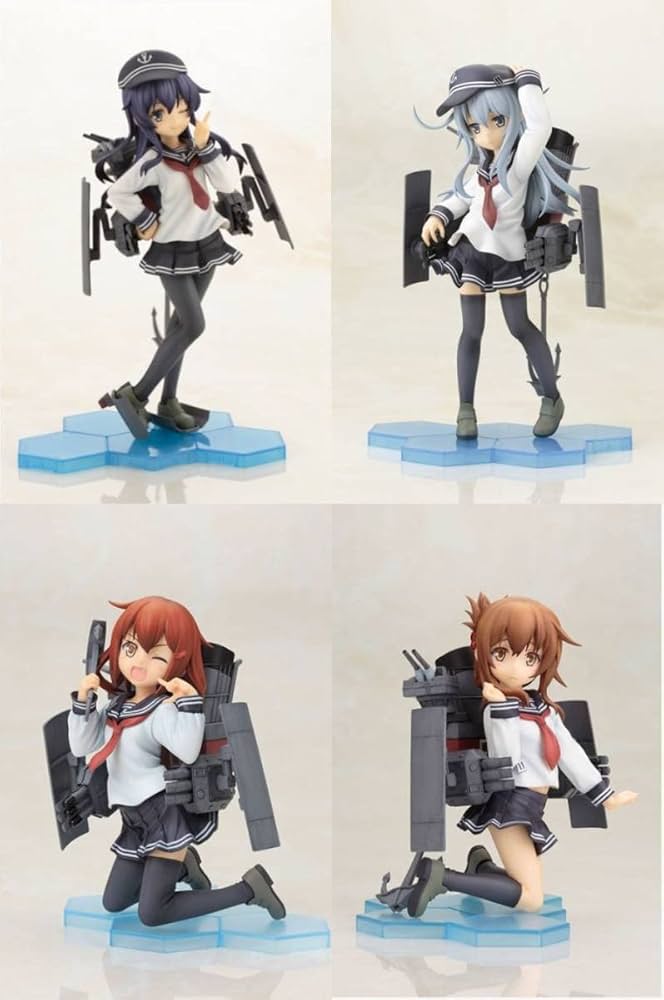 Amazon.co.jp: 艦これ 暁型駆逐艦フィギュア4個セット 暁 響 雷 電