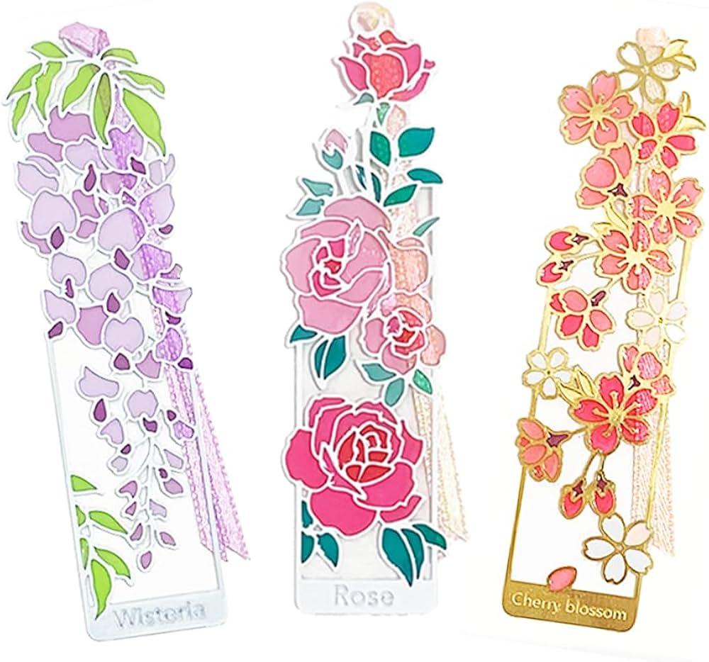 Amazon | 智光 】 ステンドグラス 風 ブックマーカー (しおり) CD 春の