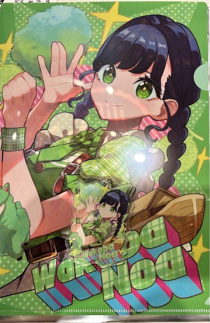 Amazon.co.jp: iLiFE! 若葉のあ イラストアクキー、クリアファイル