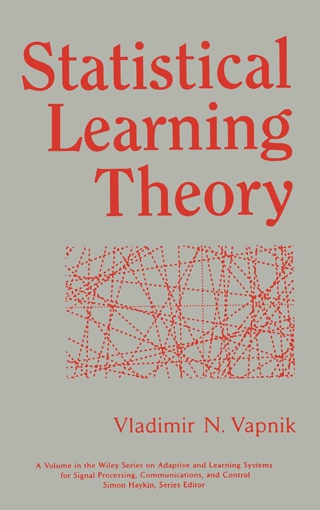 Amazon.com: Statistical Learning Theory (Adaptive and Cognitive