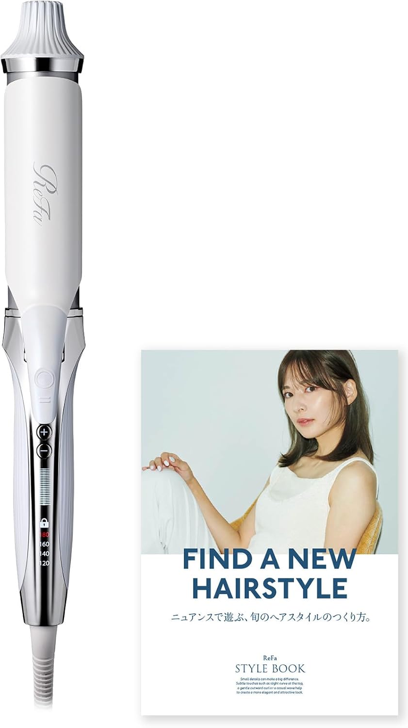 ReFa カールヘアアイロン ホワイト26mmReFa カールヘアアイロン