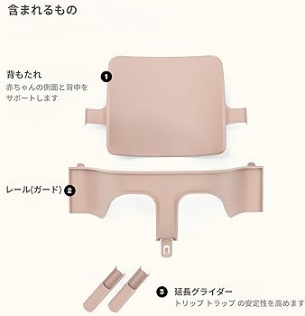 Amazon | Stokke(ストッケ)【公式】トリップトラップ専用 ベビーセット