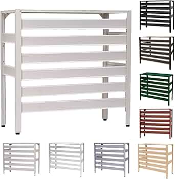 Amazon | アルマックス(Almax) アルミ製 室外機カバー (ホワイト) 大型