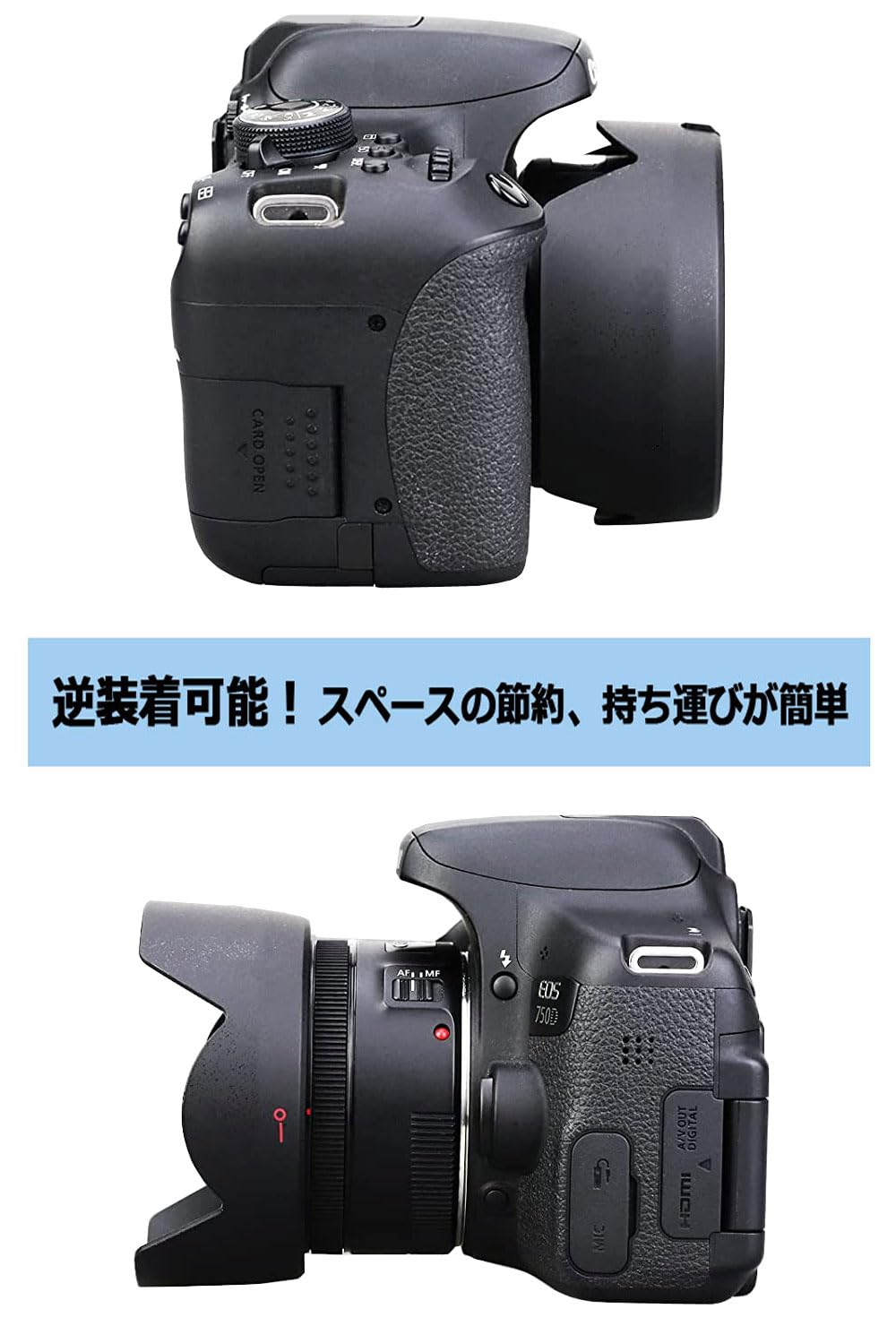 Amazon | NinoLite 2点セット： ES-68II 花形レンズフード & UV