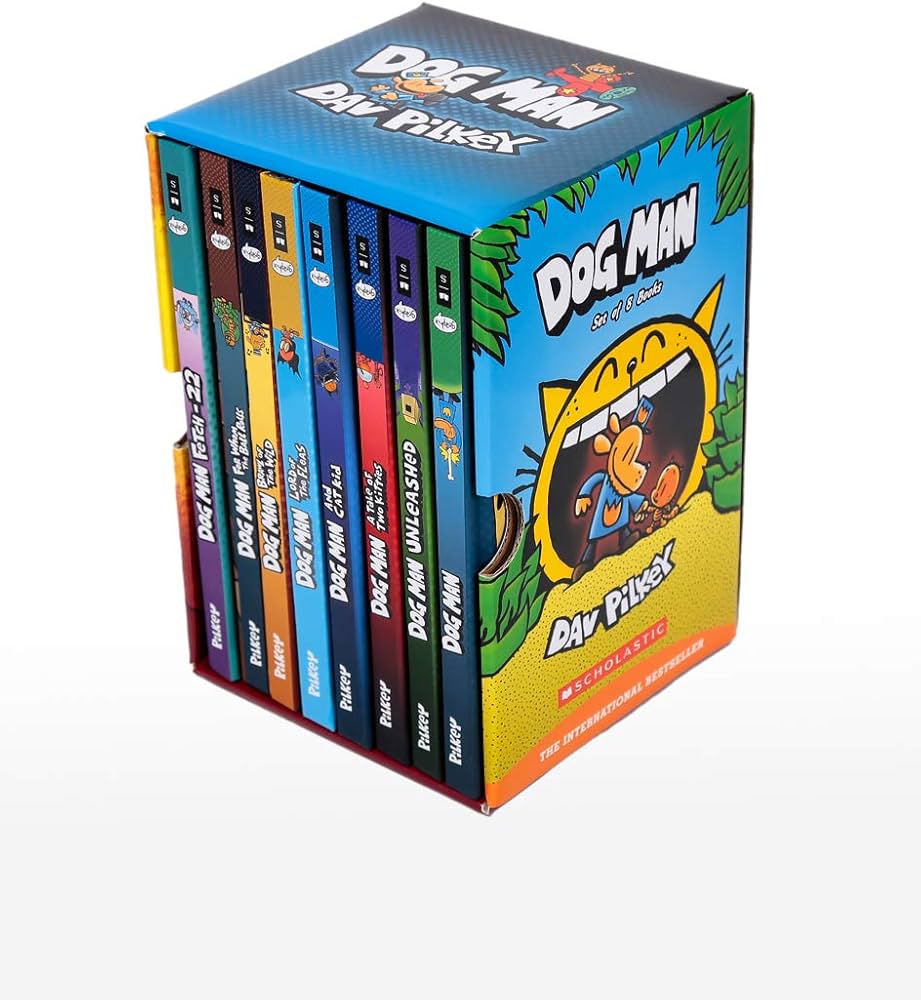 Dog Man Books Series 1-8: Amazon.com: Books