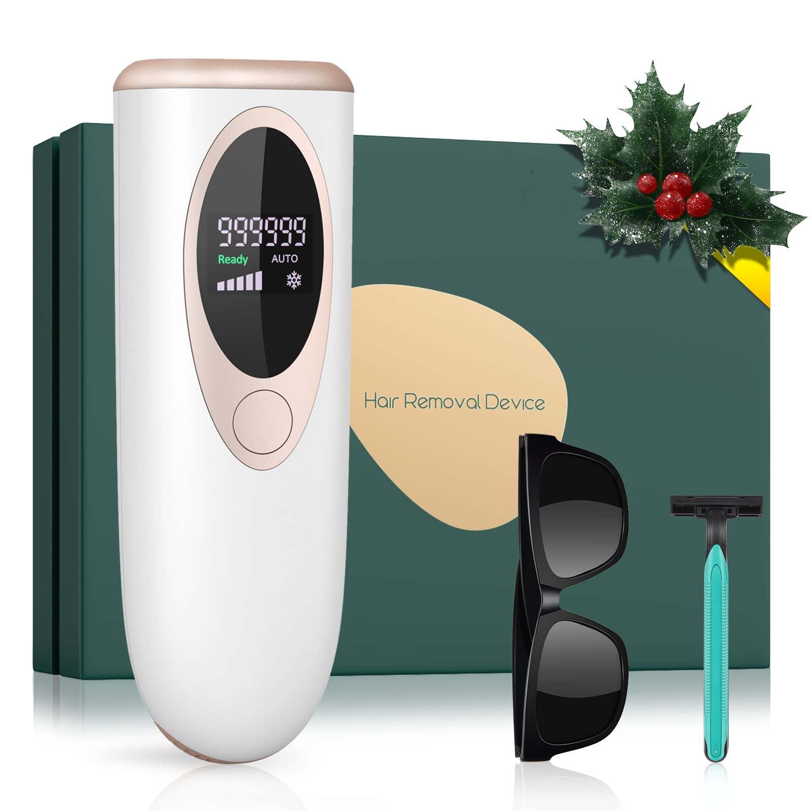 Amazon | 脱毛器 IPL光美容器 99万回フラッシュ 五段階調節 レディース