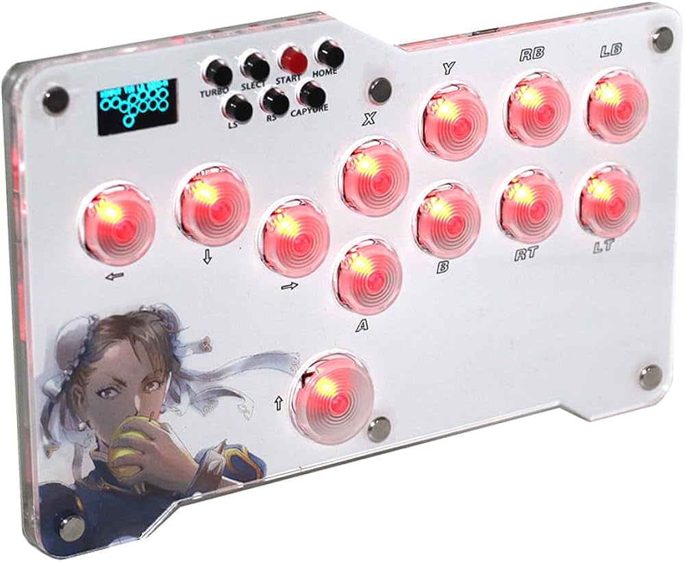 Amazon.co.jp: 超薄型オールボタンスタイルアーケードジョイスティック