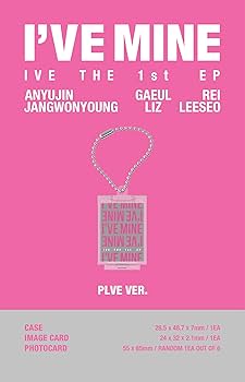Amazon.com: IVE I've Mine 1st EP Album Contents+Photocard+Tracking