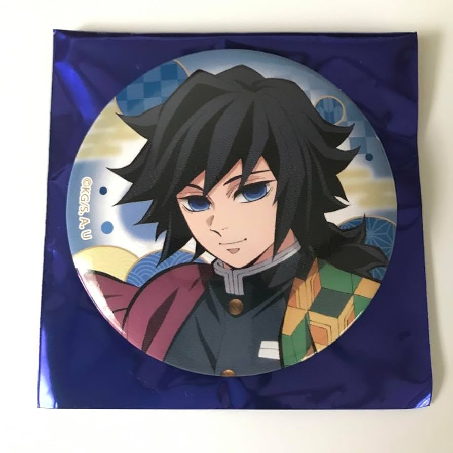 鬼滅の刃 冨岡義勇 全集中展 幕間画 缶バッジ 立志編 鬼滅の刃 全集中