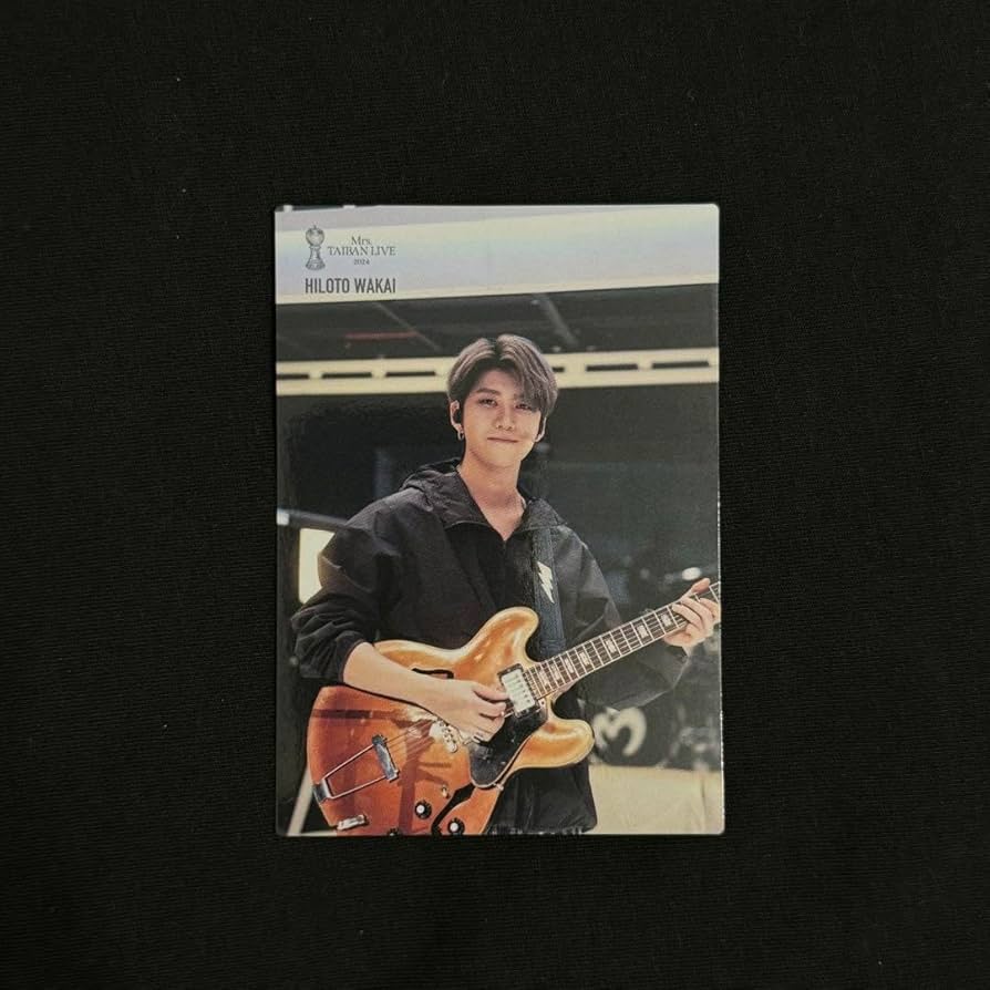 Amazon.co.jp: ミセス フォトカード 対バンライブ 若井滉斗 no.16