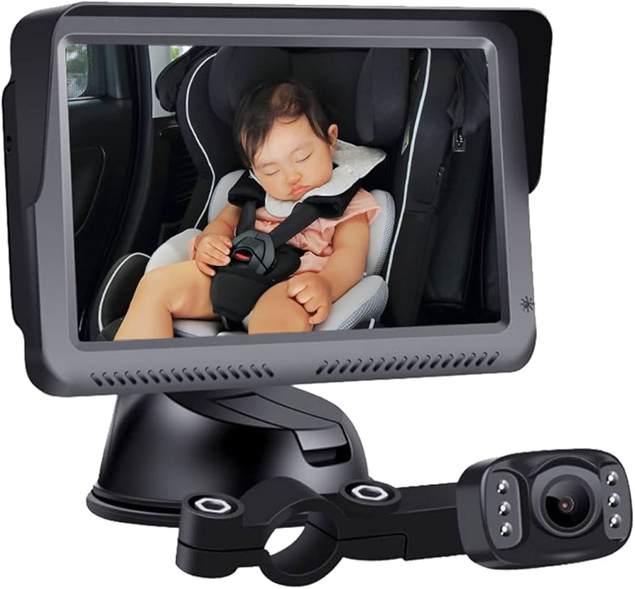 Amazon.co.jp: MAXWIN ベビーモニター 車用 車載 赤ちゃん ベビー