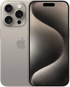 Amazon.com: Apple iPhone 15 Pro Max, 512GB, Natural Titanium for