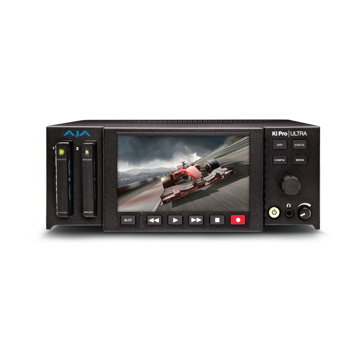 Amazon | AJA Ki Pro Ultra ビデオ録画再生機 HD液晶モニター内蔵 4K