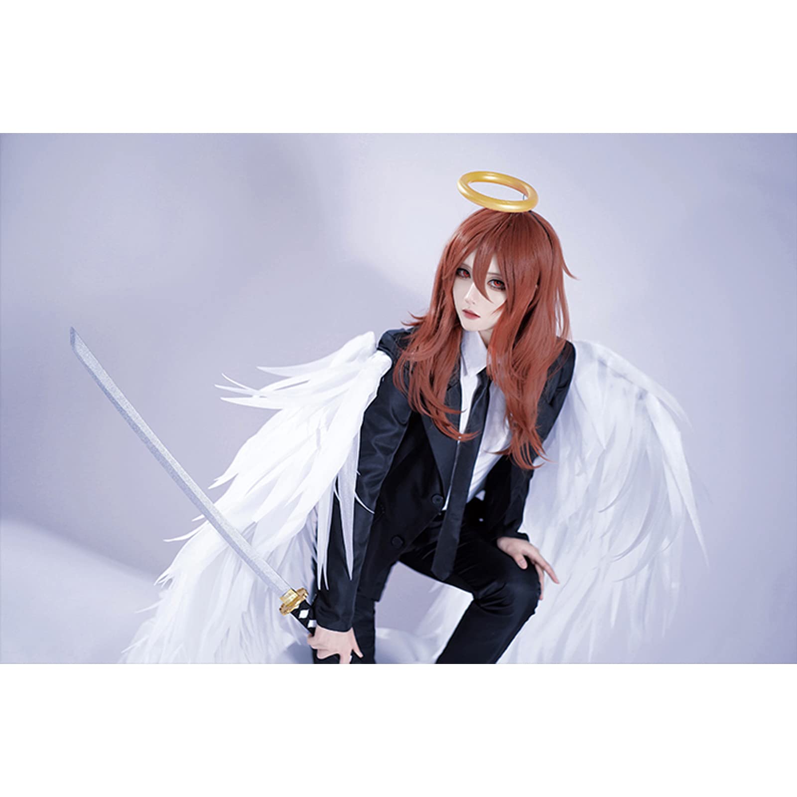 天使の悪魔 コスプレ ウィッグ 翼付き Mサイズ 天使の悪魔 コスプレ