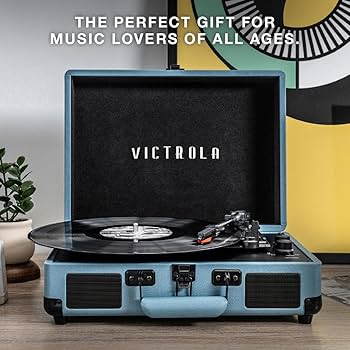 Amazon.com: Victrola Journey Bluetooth Portable Suitcase Record