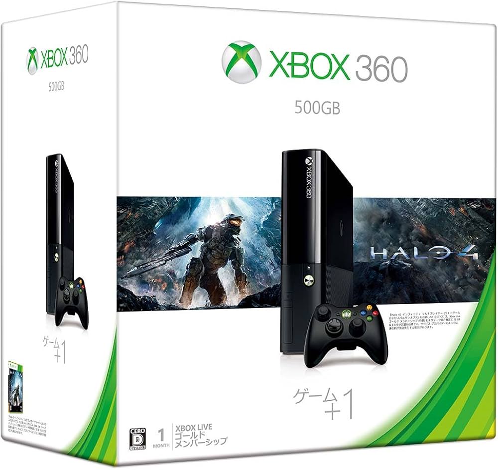 Amazon | Xbox 360 500GB バリューパック (Halo 4 同梱版) (3M4-00018