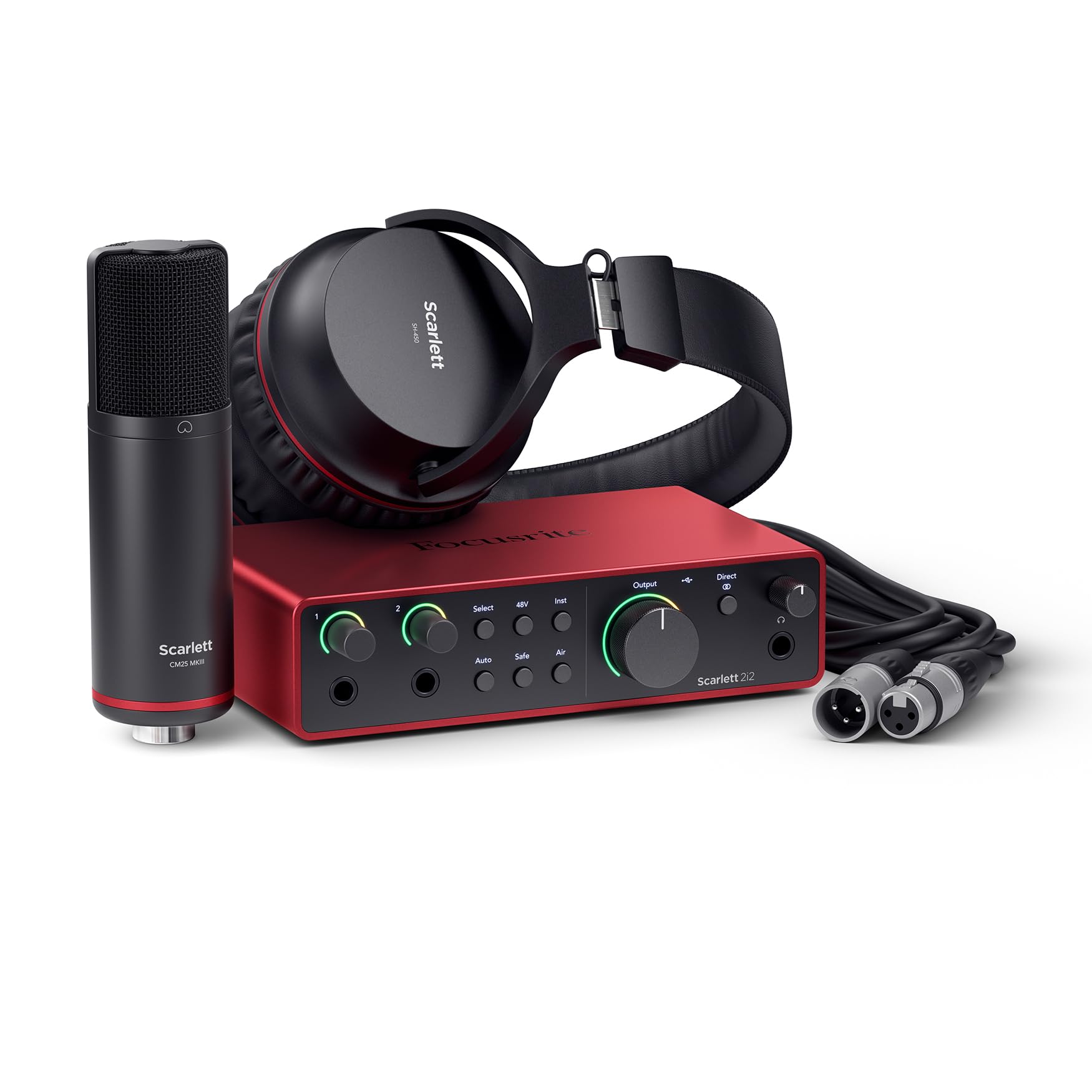 Amazon.com: Focusrite Scarlett 2i2 Studio 4th Gen USB Audio