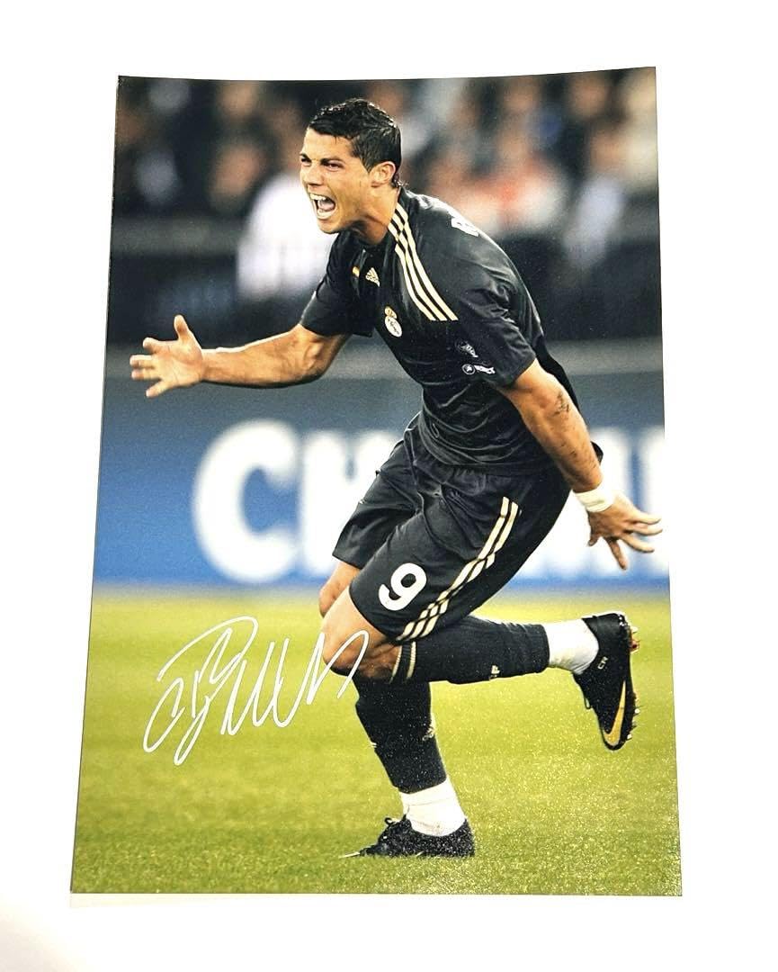 Amazon.co.jp: 激レアクリスティアーノ ロナウド クリロナ 直筆サイン