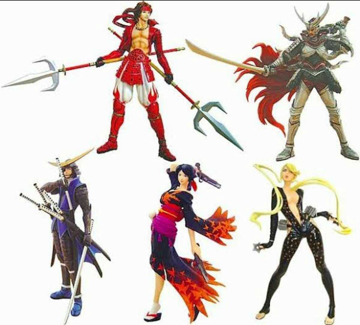 Amazon.co.jp: 戦国BASARA フィギュアコレクション 全5種セット