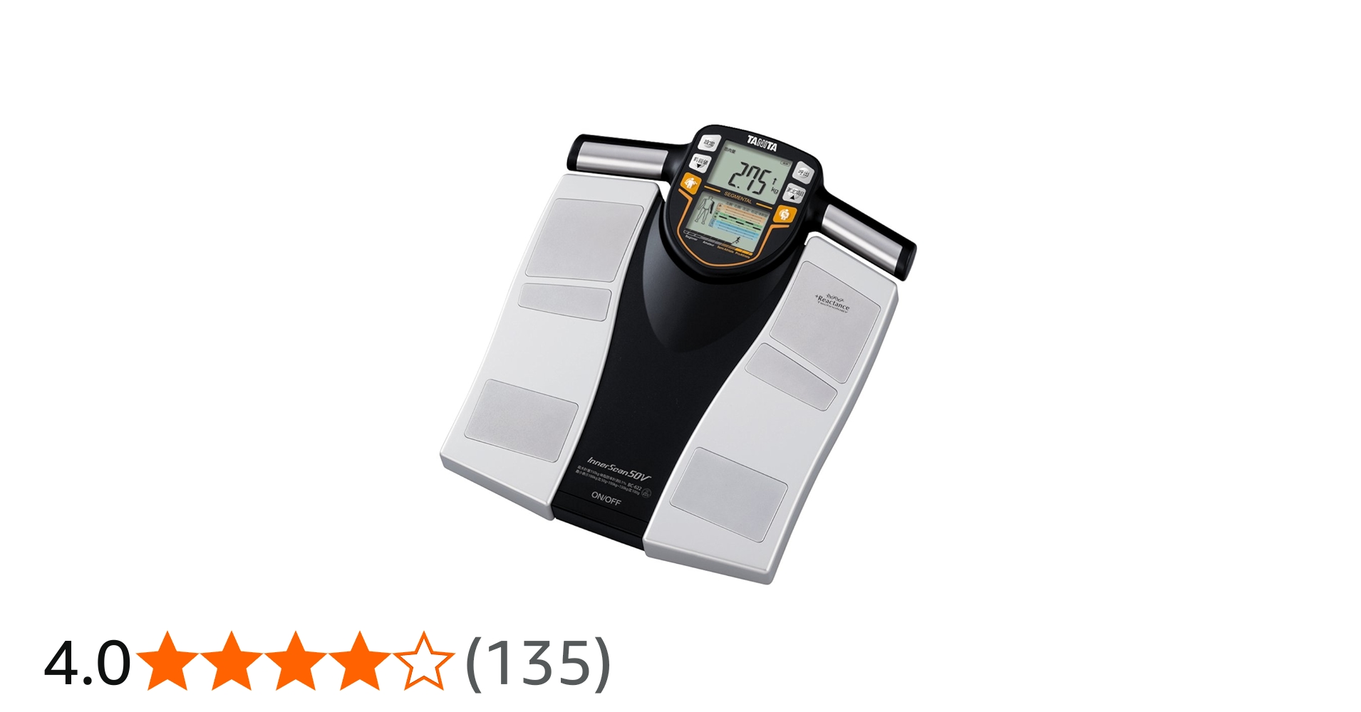 Amazon | タニタ 体組成計 左右部位別インナースキャン50V BC-622-BK