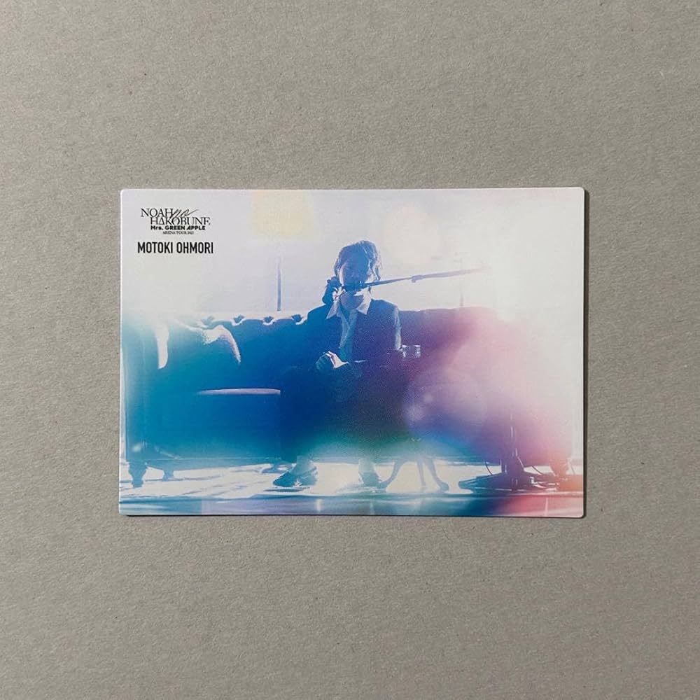 Amazon.co.jp: Mrs. GREEN APPLE ノアの方舟 フォトカード 大森元貴 31