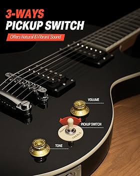 Amazon | Donner エレキギター 初心者セット LPタイプ 39インチ フル