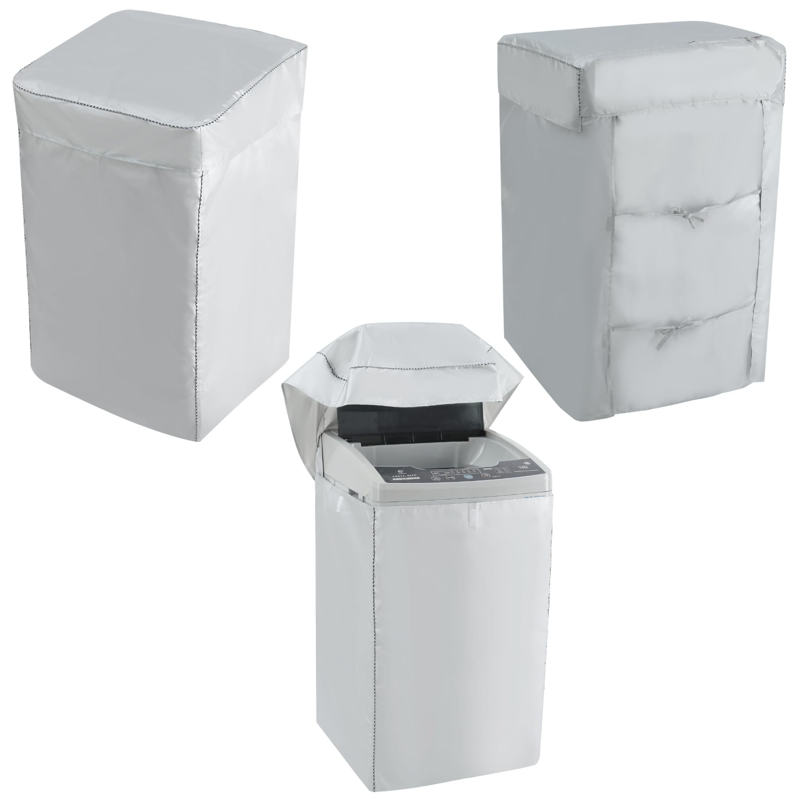 Amazon | [EBISSY] 洗濯機カバー 屋外 防水 4面 PVC補強 厚手 ベランダ