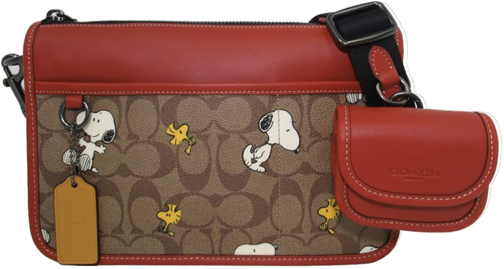 Amazon | [COACH] [コーチ] バッグ ショルダーバッグ ピーナッツコラボ