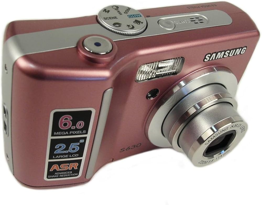 Samsung Digimax S630 dijital fotoğraf makineleri 6.1 megapiksel, 3