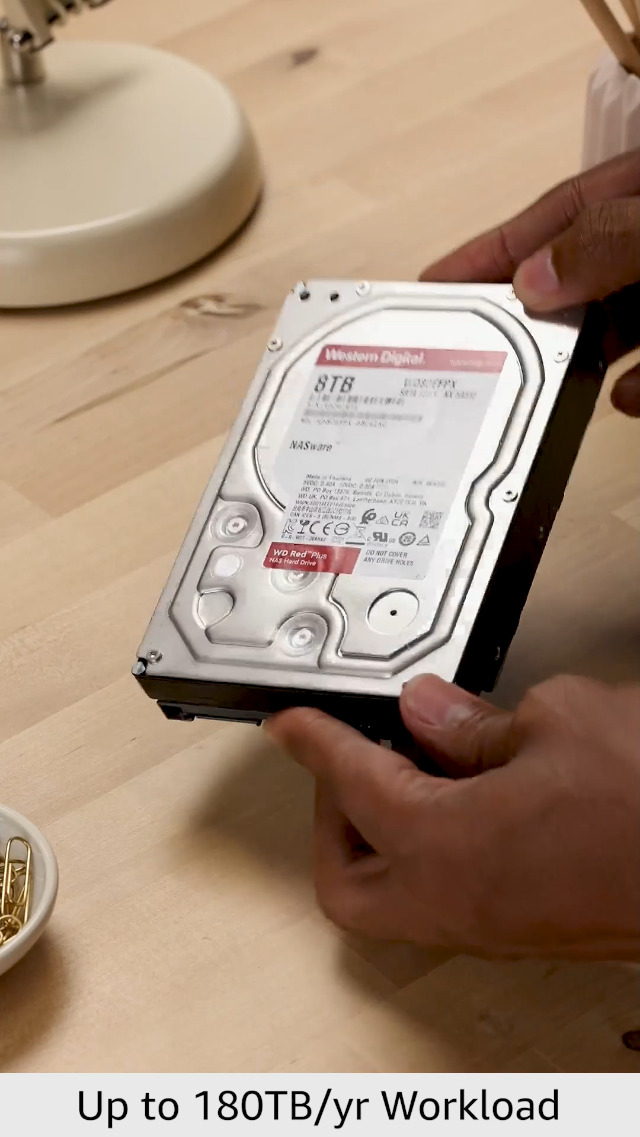Amazon.com: Western Digital 8TB WD Red Plus NAS Internal Hard