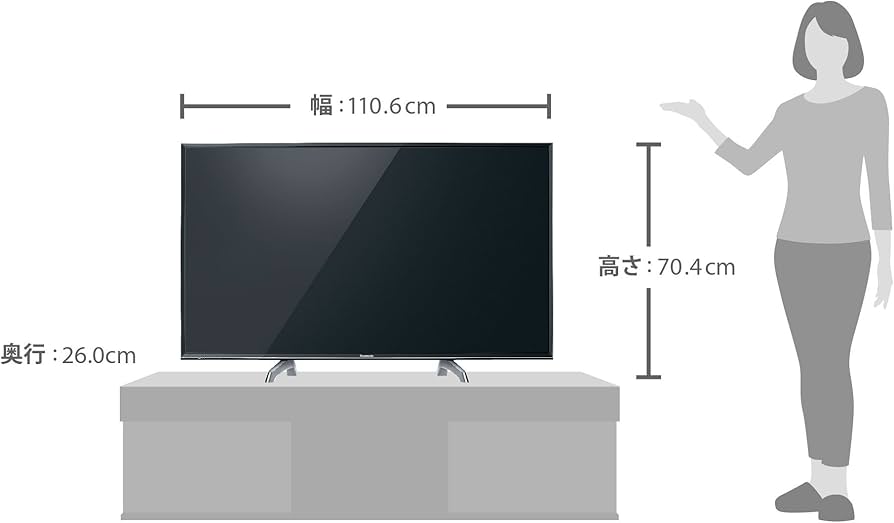 Amazon | パナソニック 49V型 液晶テレビ ビエラ TH-49DX750 4K USB