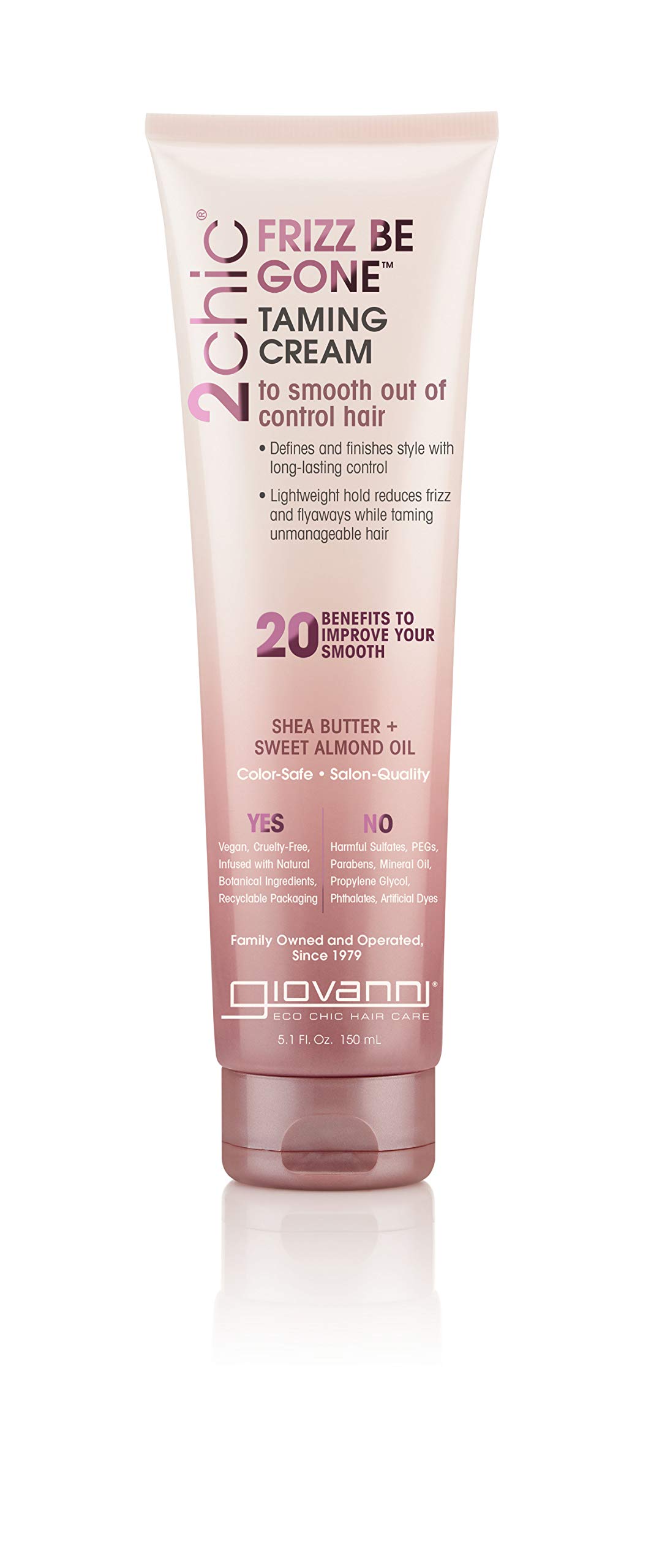 Amazon.com: Giovanni 2chic Frizz Be Gone Taming Cream - Natural