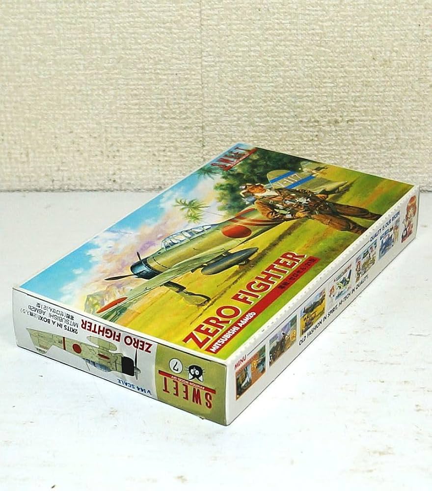 Amazon.co.jp: スイート SWEET 1/144 零戦21型 2機セット SWEET ZERO