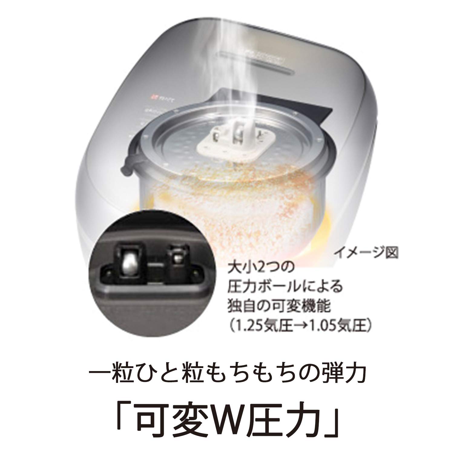 Amazon | タイガー魔法瓶(TIGER) 炊飯器 土鍋圧力IH式 プレミアム本