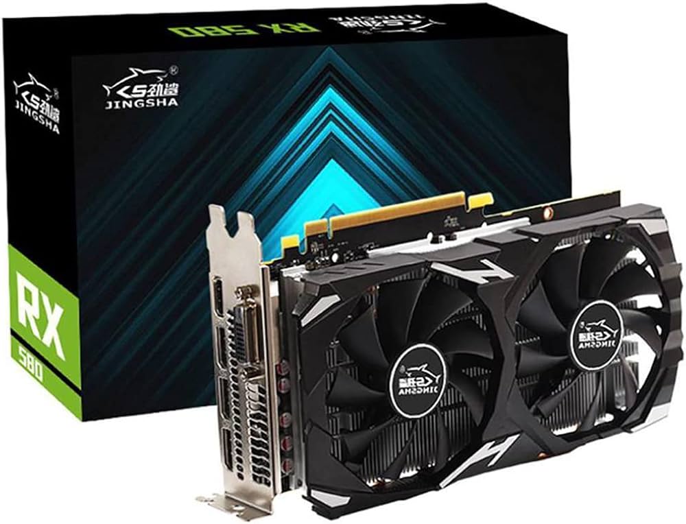 Amazon | ビデオカード RX 580 8GB 256ビット 2048SP GDDR5