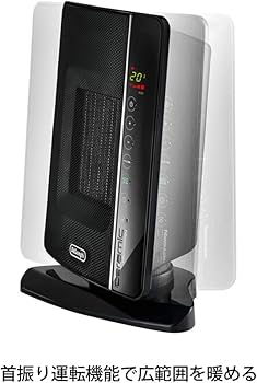 Amazon | デロンギ(DeLonghi) セラミック ファンヒーター ブラック