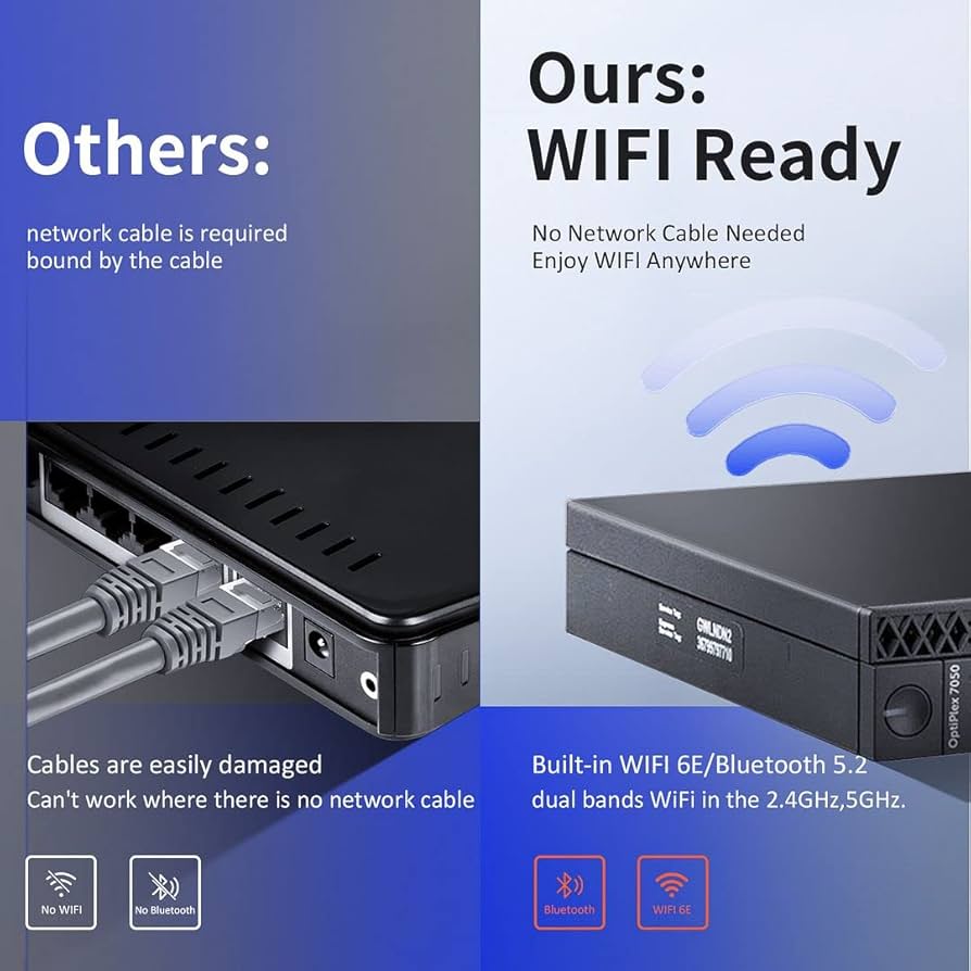 Amazon.com: Dell OptiPlex 7050 Micro PC Mini Computers Desktop