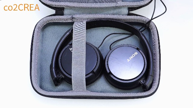 Amazon.com: co2CREA Hard Case Compatible with Sony ZX Series MDR