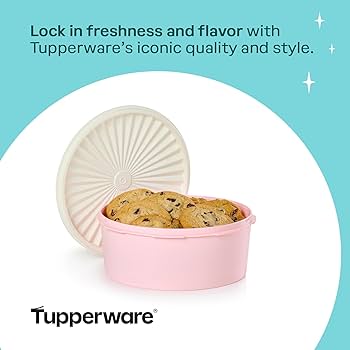 Amazon.com: Tupperware Heritage Collection 7.6 Cup Cookie Canister