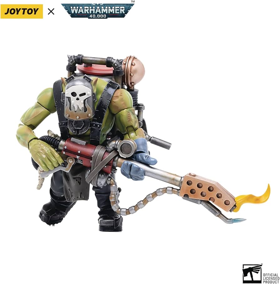 Amazon | JOYTOY ウォーハンマー40000 オルク コマンド バーナボゥイ