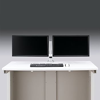 Amazon.co.jp: サンワサプライ 水平垂直液晶モニターアーム(2面) CR
