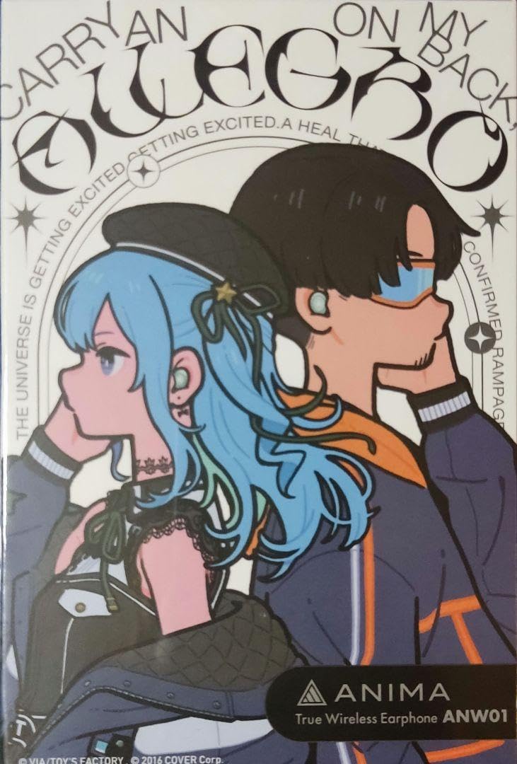 Amazon.co.jp: ANIMA イヤホン 星街すいせい ANW01 コラボ ミドグラ