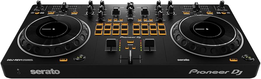 Amazon.com: Pioneer DJ DDJ-REV1 2-deck Serato DJ Controller, Black