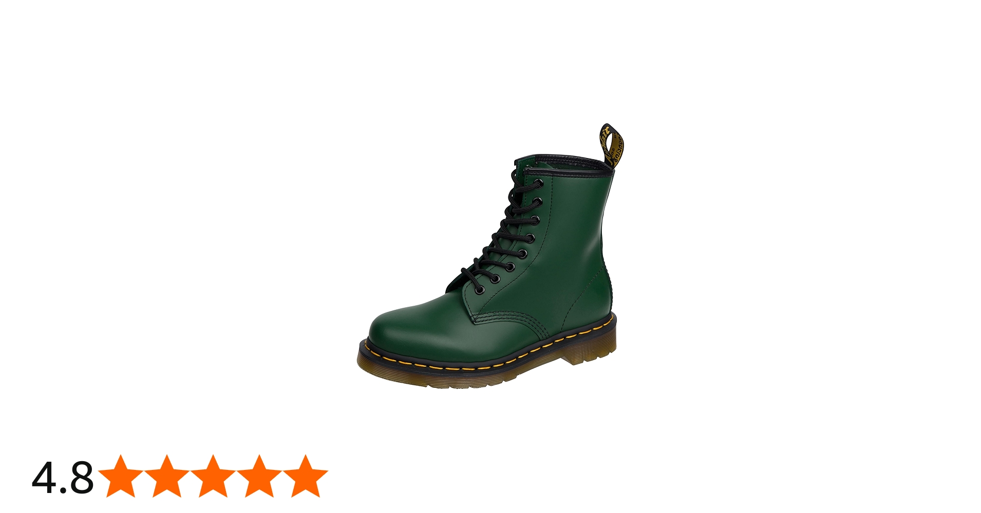 Amazon | Dr. Martens ユニ 1460 スムースレザー 8アイブーツ